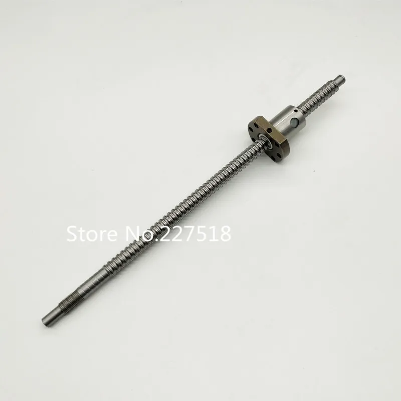 1 шт. 12 мм шаровой винт С7 SFU1204 400 плюс RM1204 фланец с одной гайкой CNC части BK/BF10 конец