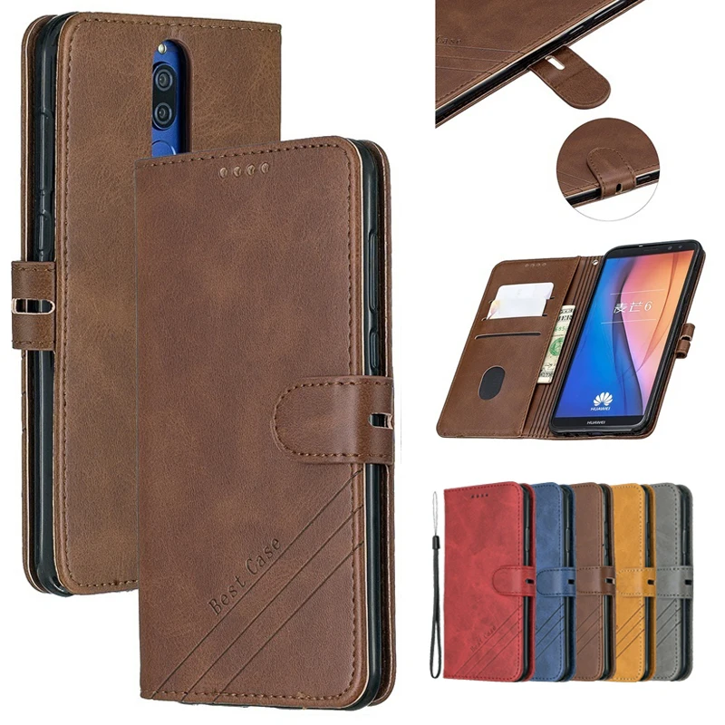 Флип-кейс для huawei P20 P30 lite Pro Wallet Case mate Honor9 10 20 P8 P9 P10 Lite Pro P Smart Z Y6 Y7 чехол для телефона