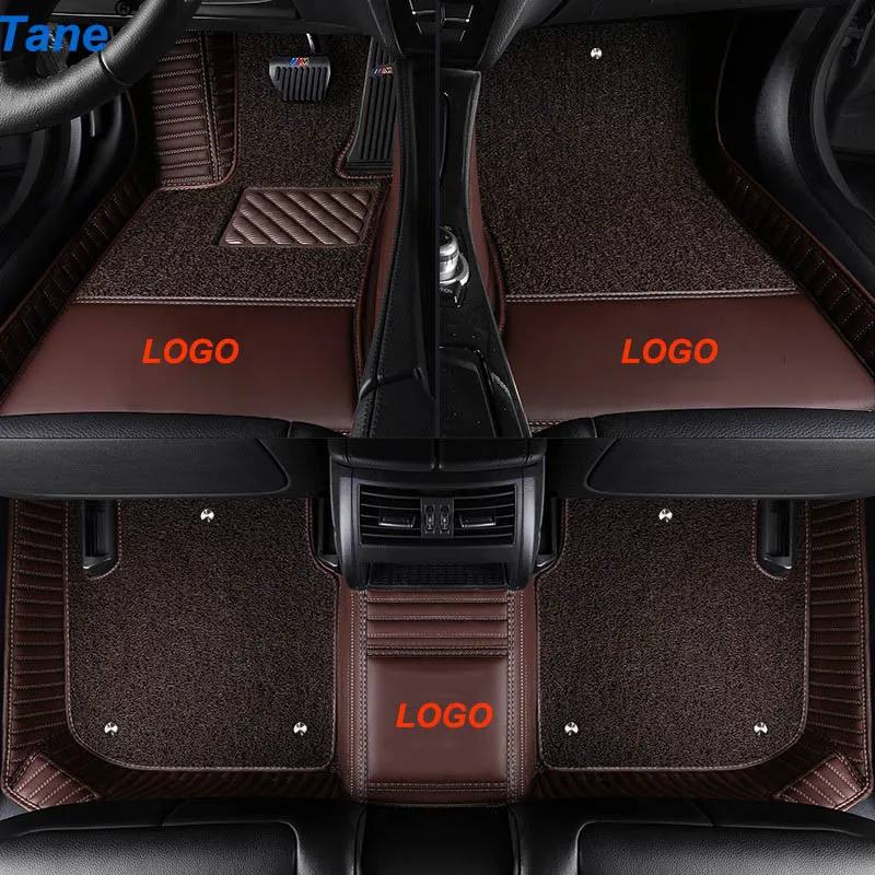 Tane кожаные автомобильные коврики для renault logan megane 2 captur kadjar fluence Лагуна сценическая koleos Espace аксессуары ковер