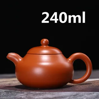 

Teteras Teapot Yixing Zisha Clay Chinese Handmade Tea Pot Gongfu Set 240ml High Quality New Design Safe Packaging With Gift Box