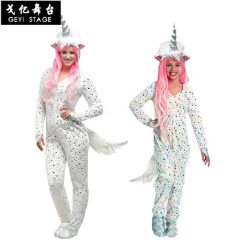 

Halloween Children's Day Animal Bodysuit Prom Party Costume Adult Child Unicorn Play Costume