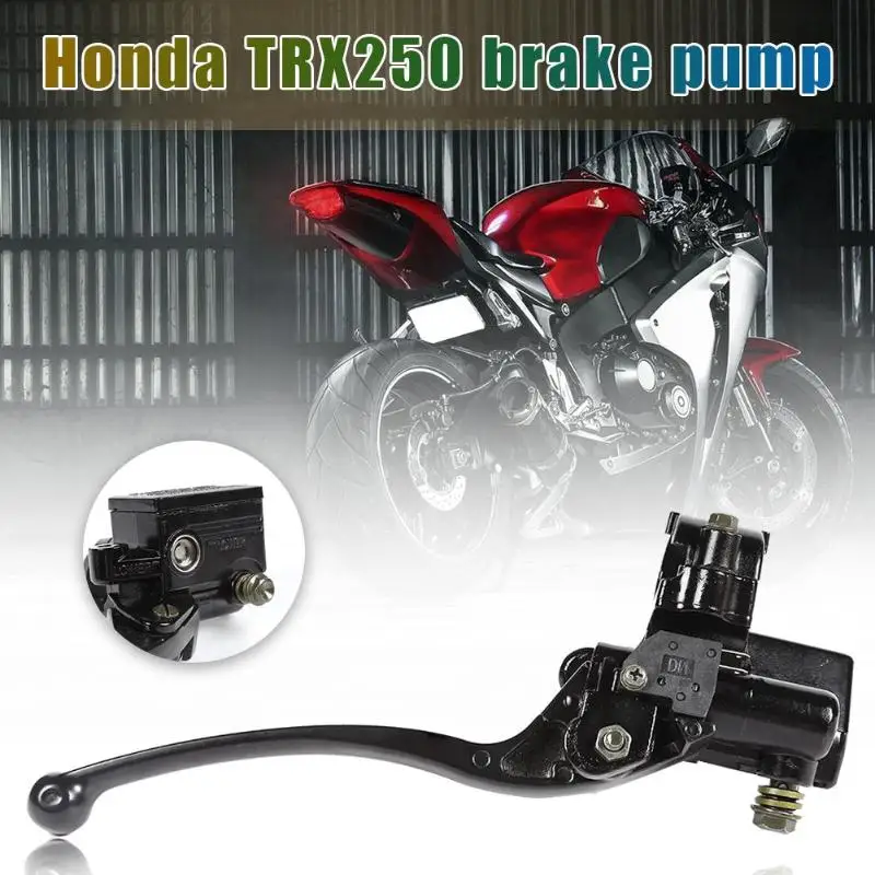 7/8 дюймов мотоцикл Правый Тормоз главный цилиндр рычаг для Honda TRX450R