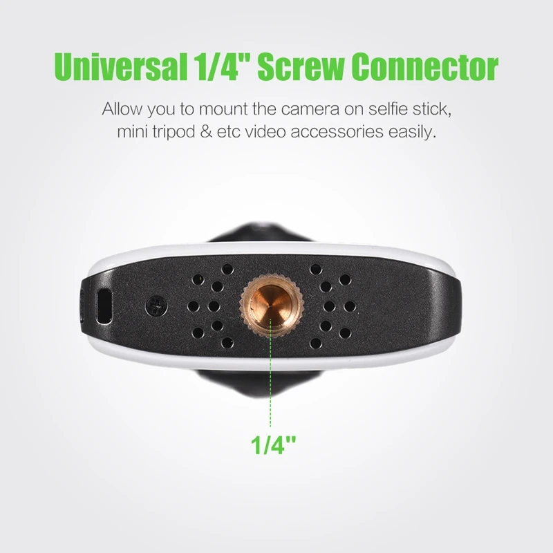 360 градусов Hd 4K качественная двойная камера Ultra Hd Wifi Vr камера ручная панорамная видеокамера с двойным объективом 2,0 дюйма ЖК дисплей Displa