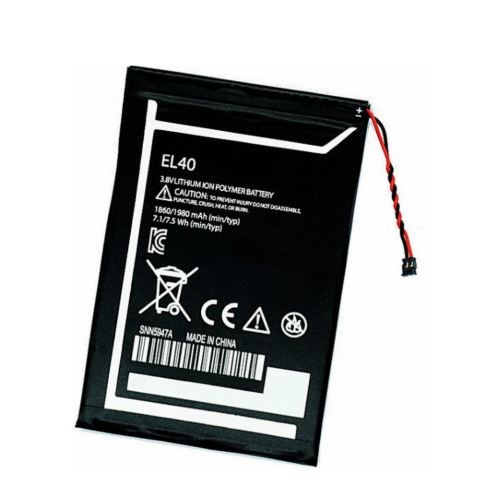 Batería Original EL40 para Motorola Moto 1 ST, XT1019, XT1021, XT1022, XT1023, XT1025, XT830C, 1860mah|Baterías para teléfonos móviles| - AliExpress