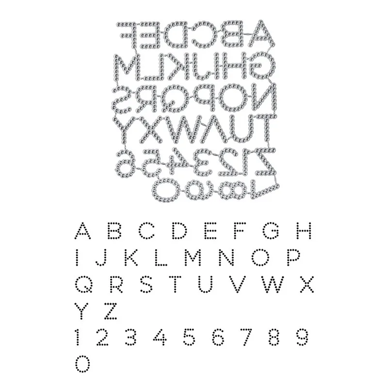 

Naifumodo 26 Alphabet Numerals Metal Cutting Dies New 2019 Scrapbooking For Making Cards Decorative Embossing DIY Crafts Stencil