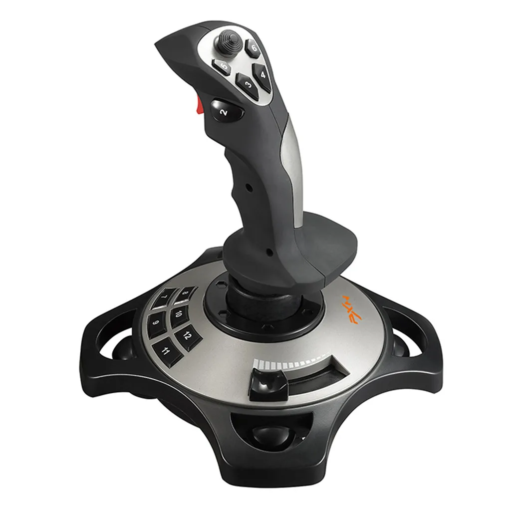 PXN-2113 USB джойстика игрового контроллера геймпад для ПК Компьютерное моделирование самолета вибрации игрового контроллера 8-канальный видеорегистратор джойстики игры аксессуары