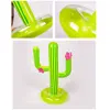 Juego de Cactus inflable para niños y adultos, juego de lanzamiento de anillo, juguetes de piscina inflables, suministros para fiesta hawaiana, juego interior y exterior, 1 Juego ► Foto 3/6