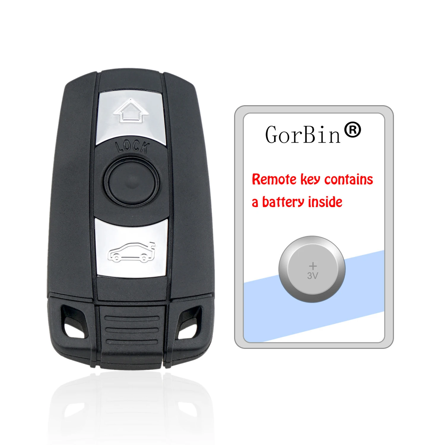 

Keyecu Keyless-Go Function Full Intelligent Car Key for BMW 3 5 Series X5 X6 2004-2013 Car Remote Key 315Mhz FSK 3 Buttons