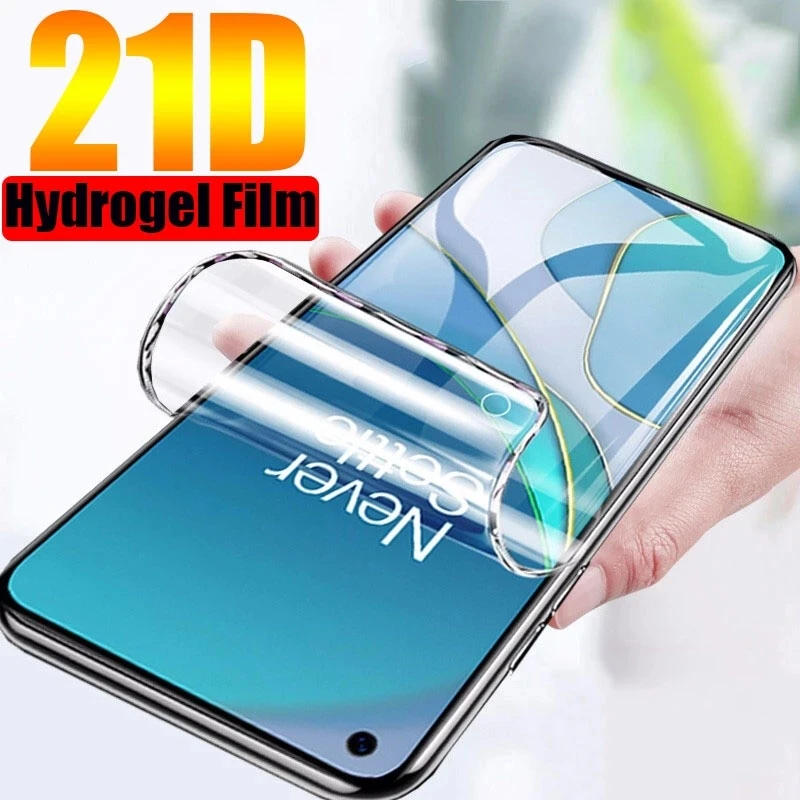 Ultra Thin Soft Explosion proof For iPhone X XS XR 12 13 Mini 6 6S 7 8 plus 11 Pro Max Hydraulic Screen Coverage Film Protector  | Стёкла и плёнки ...