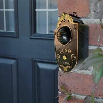 

New Halloween One-eyed Doorbell Halloween Props Terrorist Bell Decoration Party Festival Spooky Sound Doorbell L6M5