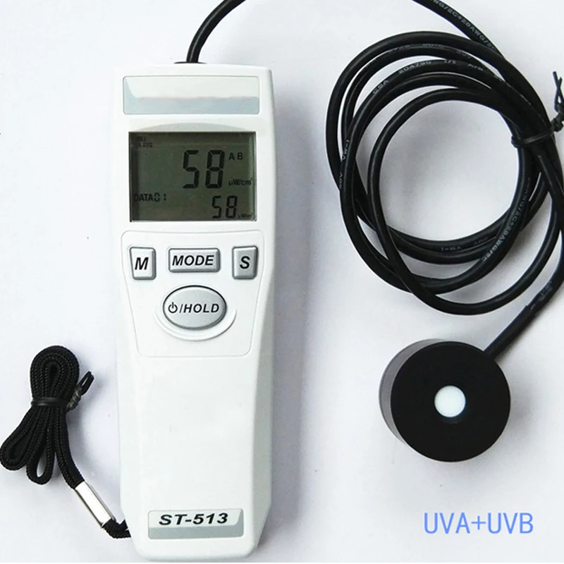 

ST-513 UV Light Meter UVAB Ultraviolet Radiation Measure UltraViolet Meter
