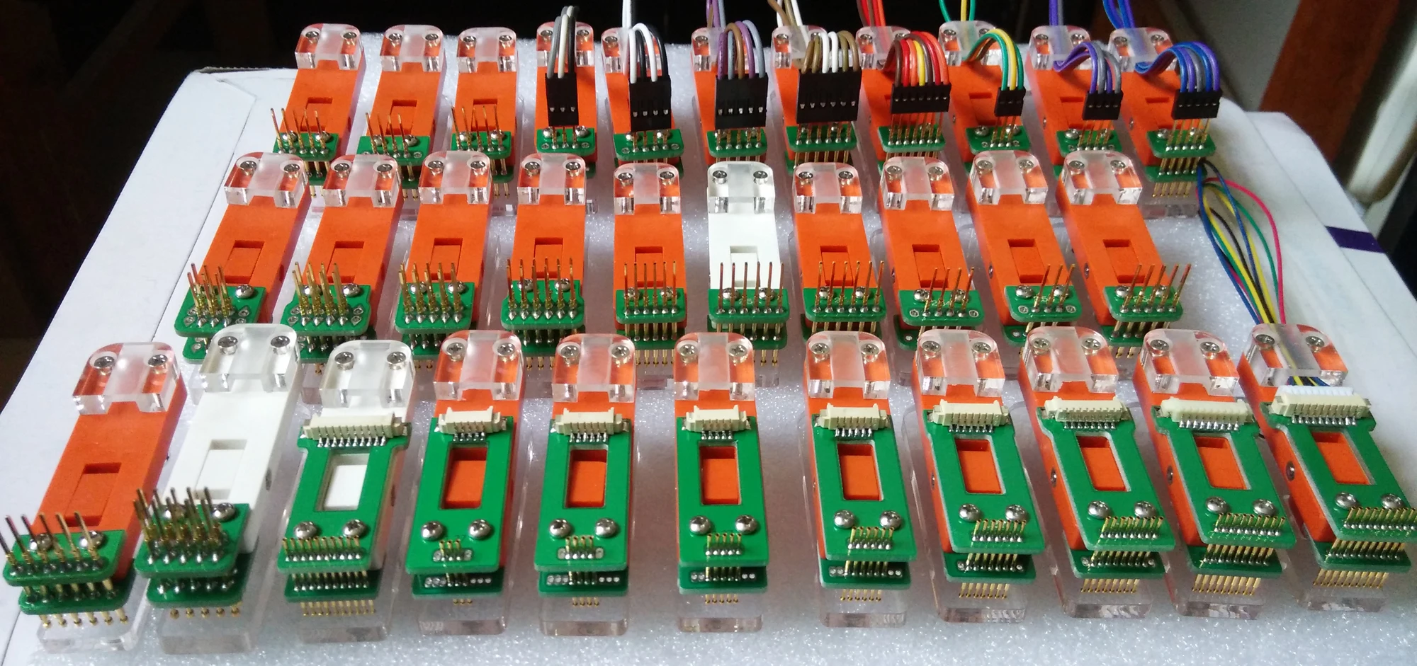 Тест Fram PCB клип зонд программы сжигания 2,54 2,0 1,27