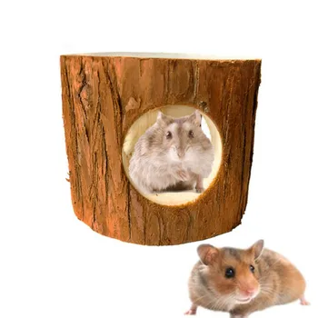 

Hamster Toy Flying Squirrel Honey Bag Mustard Natural Tee Tree Hole Tunnel Toy Small Animals Chew Molar Toy Hamster Accessories