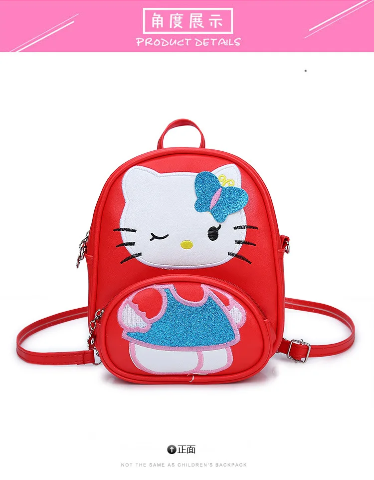Стиль Нижнее белье с рисунком из мультфильма трусы рюкзак с рисунком KT Cat Гонг Чжу Бао сумка на одно плечо сумка через плечо детская школьная сумка мини многофункциональная сумка