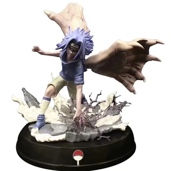 

Naruto Sasuke Anime Model Final Valley Naruto Shippuden Uchiha Sasuke GK Action Figure 33cm PVC Statue Collectible Figma Toy