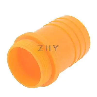 

1 1/2" Male Orange Plastic Straight Barb Hose Adapter Connector for 48mm Tube