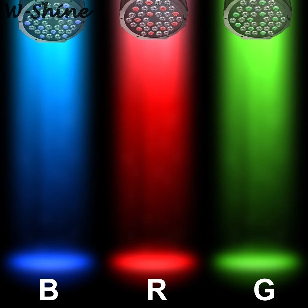 36 светодиодный RGB диско-светильник, звуковая активация DMX512 Master-Slave Par Светильник, дискотека, DJ Club, вечерние, KTV, Свадебный сценический светильник с контроллером