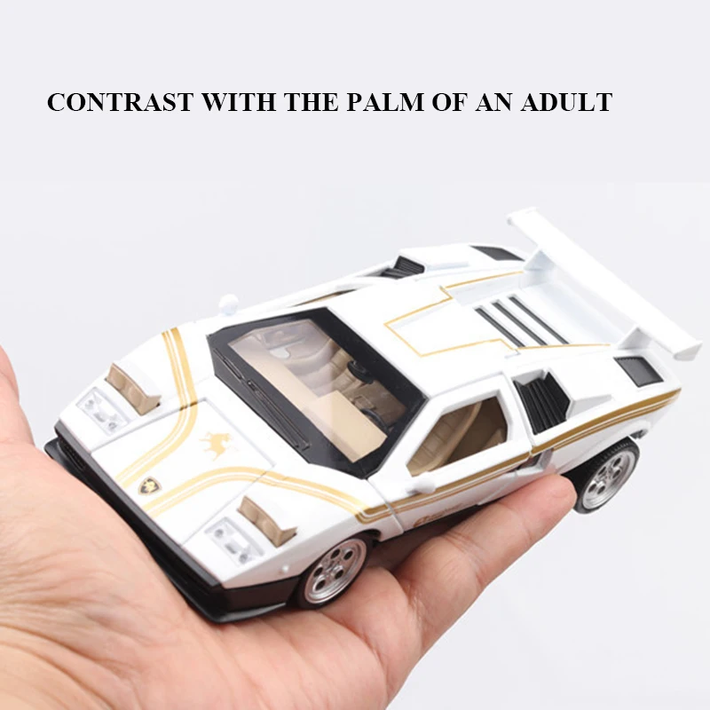 1:32 Lamborghinis Contash Devil сплав модель автомобиля литая модель игрушечного автомобиля высота моделирования игрушки автомобили для детей рождественские подарки