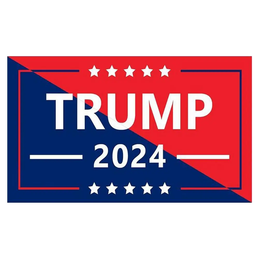 

2024 Trump Stickers Presidential Election Vinyl Stickers 6*4in Custom Donald J. Bumper Decal For Car Window Laptop 1PCS