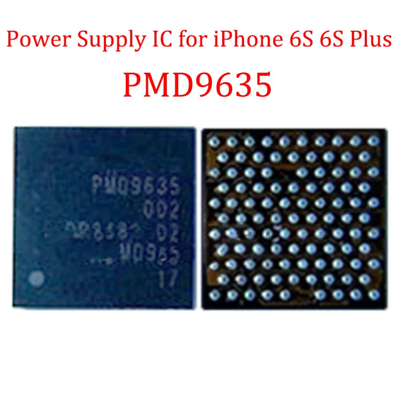 10 шт./лот PMD9635 силовая интегральная микросхема питания для iPhone 6S 6S Plus телефон Ремонт Запасные части в интегральные схемы низкочастотная микросхема