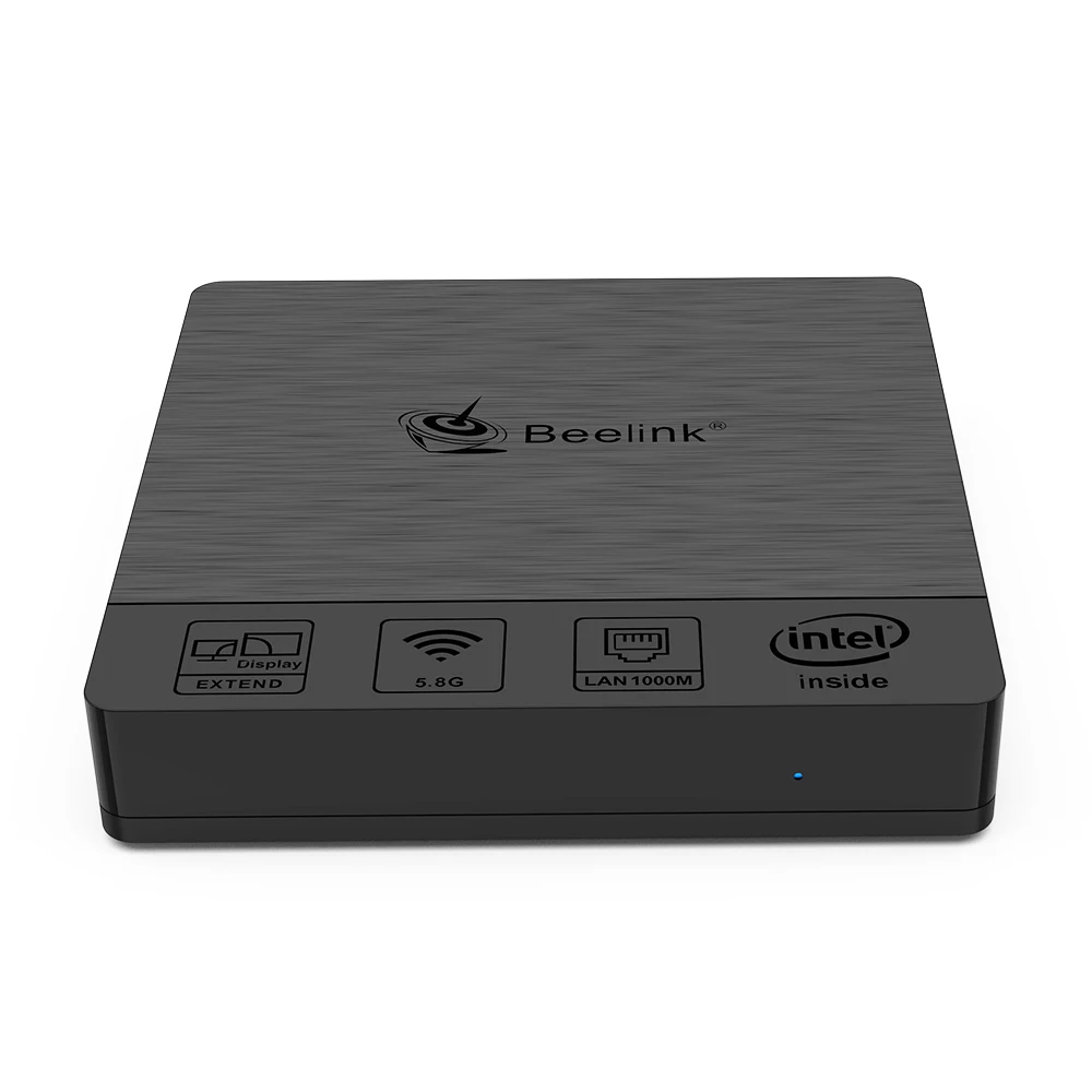 Buena Compra Beelink BT4 Mini PC Intel Atom X5 Z8500 Quad Core Windows 10 Mini PC 4K HTPC con 4GB de RAM 64GB de ROM, USB 3,0, HD-MI y VGA jlOgY7bRw