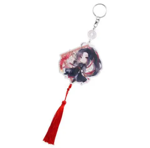 Red Grandmaster of Demonic Cultivation Wangji Wuxian брелок акриловый MDZS официальная коллекция Прямая поставка - Цвет: Red