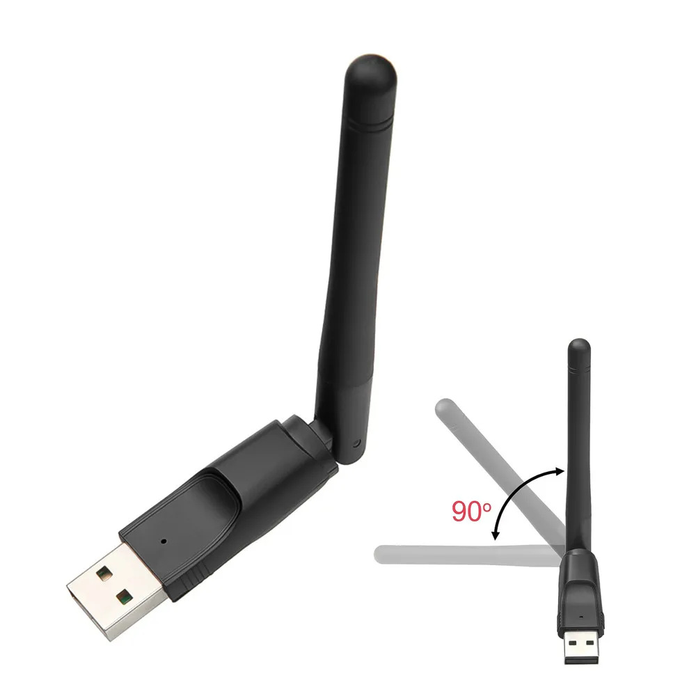 USB 2 0 Wi Fi беспроводная сетевая карта 150M 802 11 b/g/n адаптер локальной сети со штативом