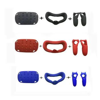 

6Pcs/set Silicone Head Cover Eye Face Mask Controller Grip Case for Oculus Quest