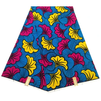 

100% cotton fabric african fabric wholesale 2020 ankara african prints fabric 6yard wax fabric for dress african clothes