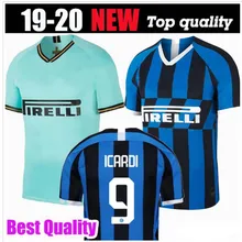 Новинка, футбольная рубашка для взрослых, коллекция года, футбольные майки «Inter milan», футболки LAUTARO ICARDI NAINGGOLAN 19/20, футбольные майки «Inter milan home Out»