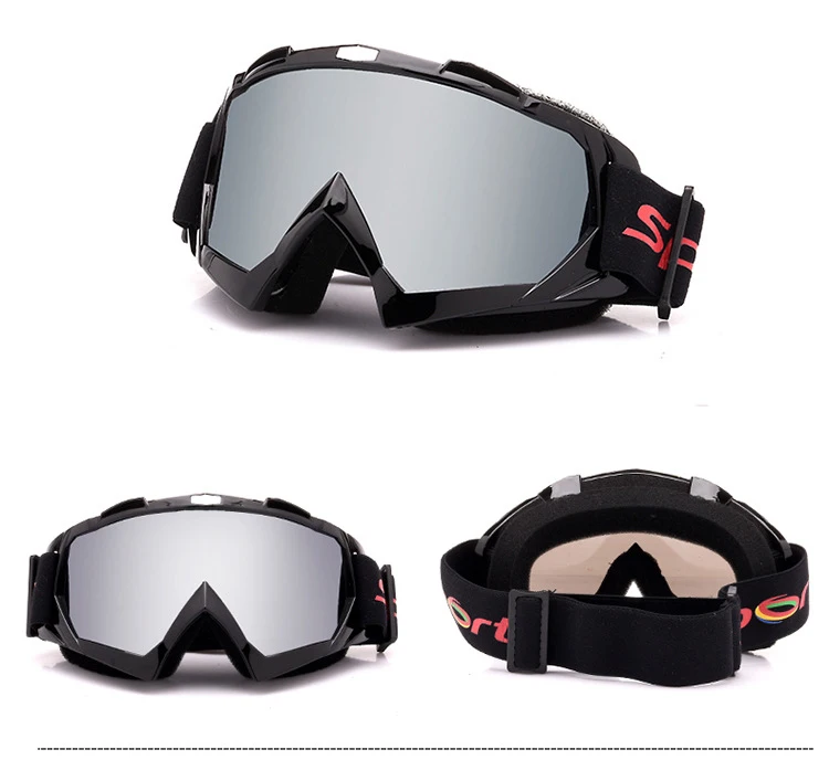 ATV очки для мотокросса очки для горнолыжного спуска MX Gafas Cross Goggle мотоциклетные очки Dirt Bike лыжные уличные спортивные очки - Цвет: B