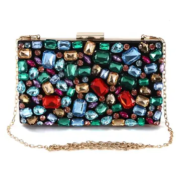 

Women Evening Bag Party Bridal Clutch Shoulder Handbag Prom Wedding Wallet Purse Evening Bag