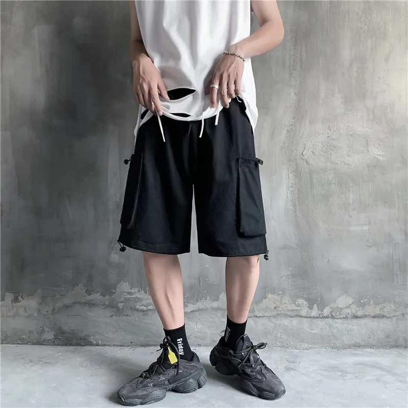 Shorts Men 2020 pantalones cortos hombre Summer Fitness Shorts Trend Loose Youth Sports Pants Wild Five-point Casual Cargo Pants Shorts Men 2020 pantalones cortos hombre Summer Fitness Shorts Trend Loose Youth Sports Pants Wild Five-point Casual Cargo Pants