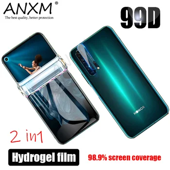 Перейти на Алиэкспресс и купить Гидрогелевая пленка для Huawei Honor 20 30 V30 Pro 30S, Защитная пленка для экрана объектива, не стекло для Honor 20 30 Pro, мягкая защитная пленка