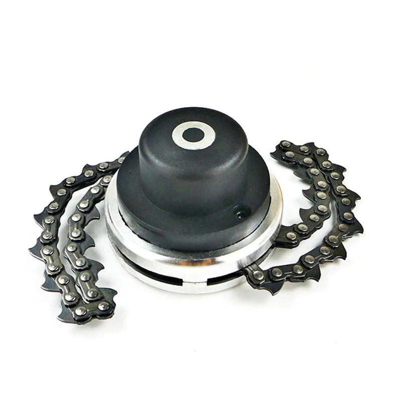 Universal 65Mn Trimmer Head Coil Chain Brush Cutter Garden Grass Trimmer Head Upgraded With Thickening chain For Lawn Mower