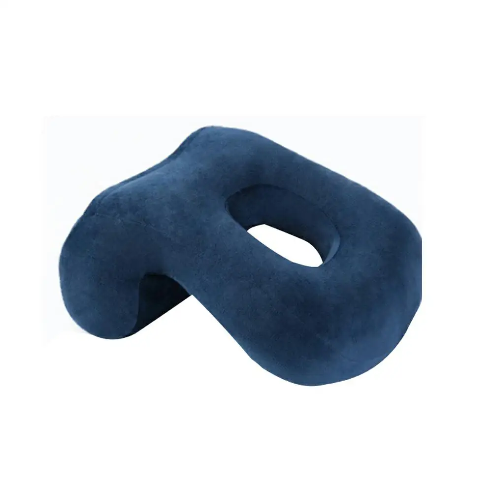 

New Multi-Function Solid Color New Office Nap Pillow Protects Cervical Vertebra Hollow Out Memory foam Pillow