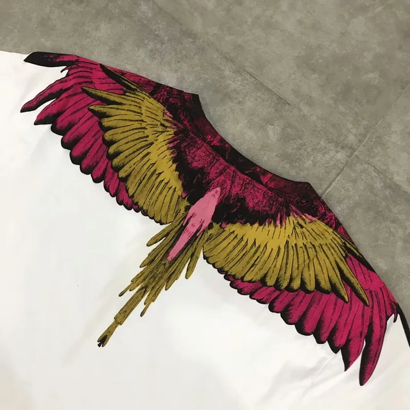 2019SS VIVAMB MB BURLON WING TEE TSHIRT COTTON NON-ELASTIC MB110621 OVER SIZE XXS-L