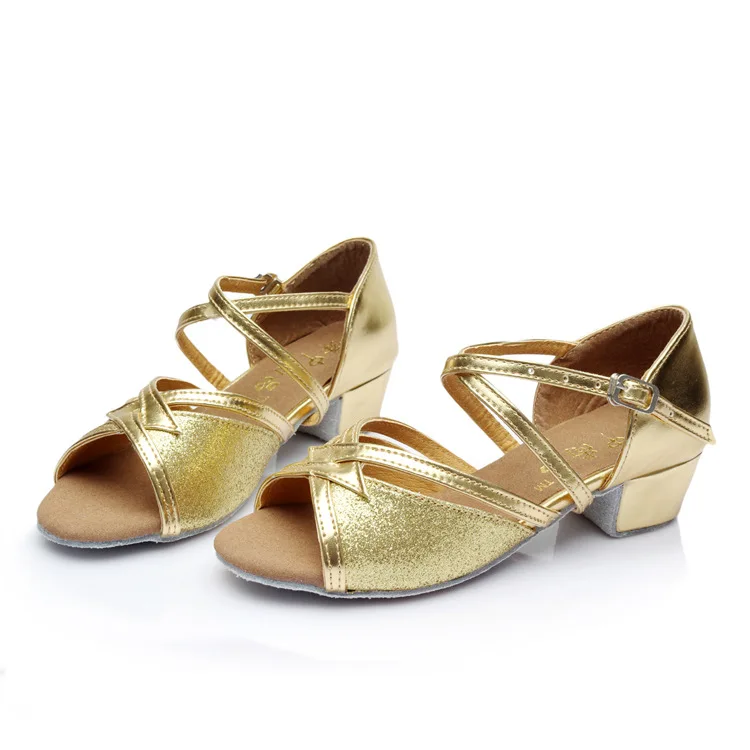 

New Style Dance Shoes Women's Children Colorful-Latin Modern Section of Dance Shoes Latin Dance Shoes