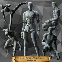 16cm-30cm 2 indústrias pesadas sintético figura humana modelo 1/6 ou 1/12 escala figura de ação collectible modelo brinquedo boneca presente