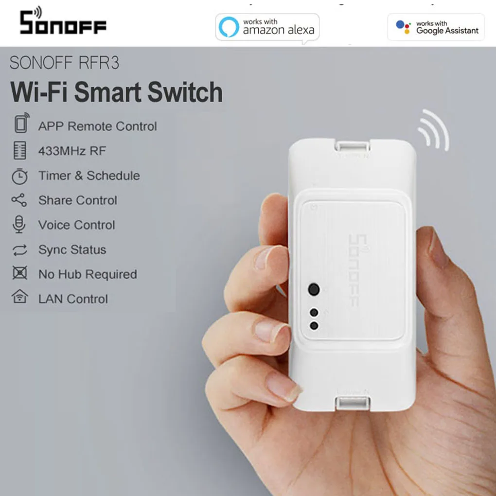 sonoff google home assistant