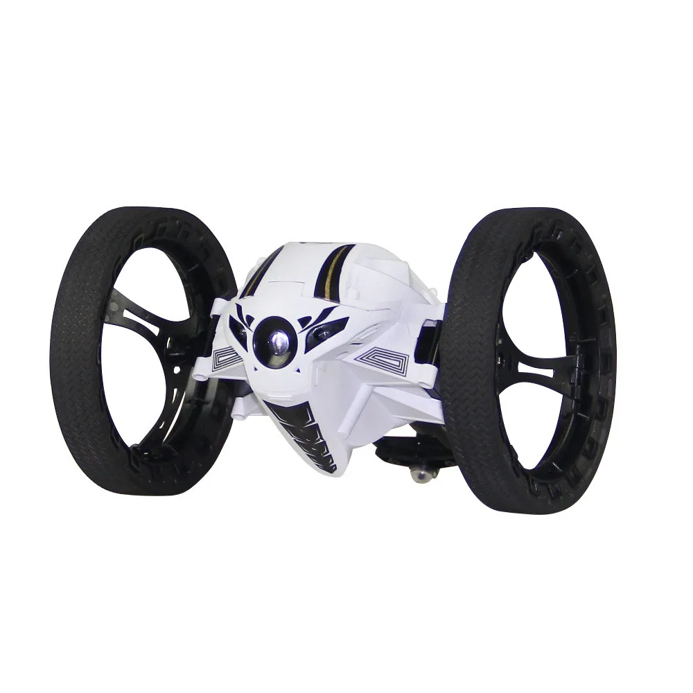 white RC автомобиль прыгающий автомобиль дистанционного управления игрушки RC робот 80 см высокий прыгающий игрушечный автомобиль машинки на радиоуправлении машина светодиодный ночной игрушки детские подарки - Цвет: white