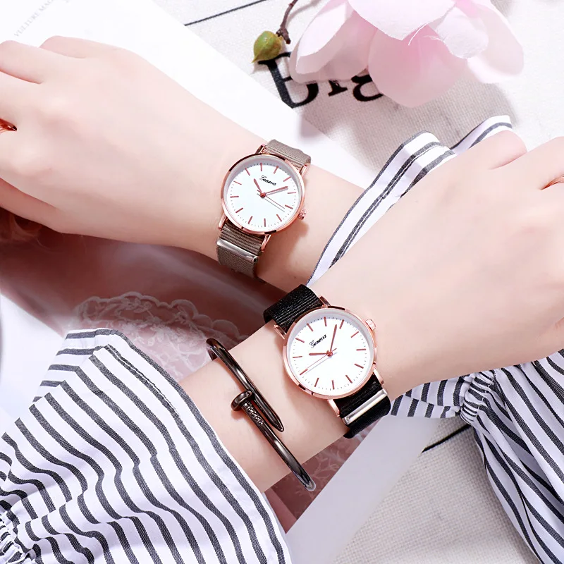 

Ultra-Thin Watch Men And Women Korean-style Simple Hipster Versatile Trend INS sail bu Quartz Watch