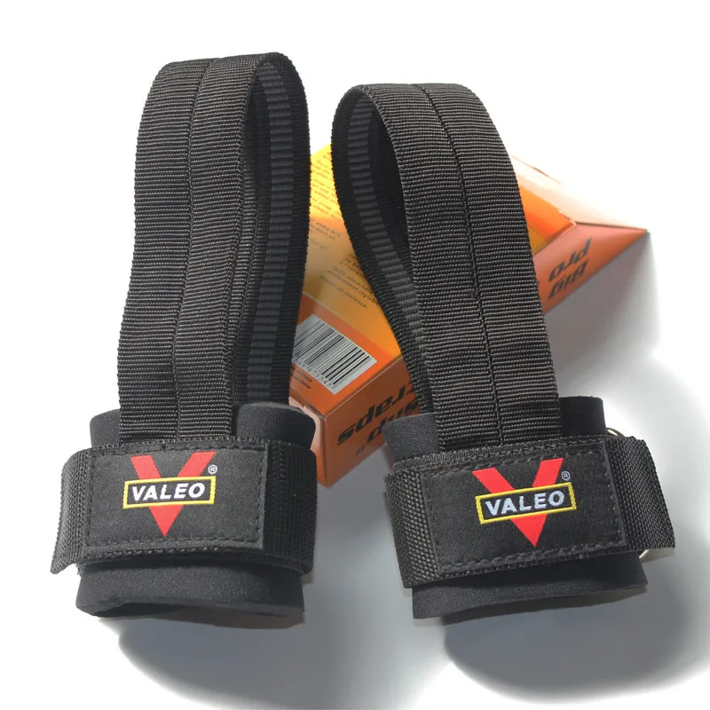 Подлинный продукт VALEO Booster Stripe Wrist Protector Gym Help Grip Tape Tension Band Противоскользящий Толстый Браслет