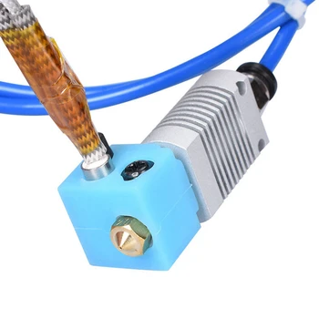 

CR-10 3D Printer Parts J-Head Hotend Extruder Kit for Ender-3 CR 8S CR-10 CR-10S PRO 1.75/0.4MM Nozzle (24V 50W 2M)
