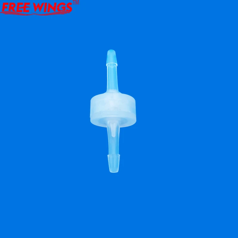 1/5/10pcs 3mm~12mm Plastic One-Way Non-Return Water Inline Fluids Check Valves For Fuel Gas Liquid Silicone Rubber   with Spring high pressure stainless steel inline check valve 3 way three piece ball hread port npt 1 2