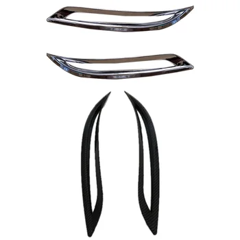 

For Tesla Model 3 Abs Car Rear Taillights Fog Lamp Light Decoration Cover Trim 2Pcs Car Styling