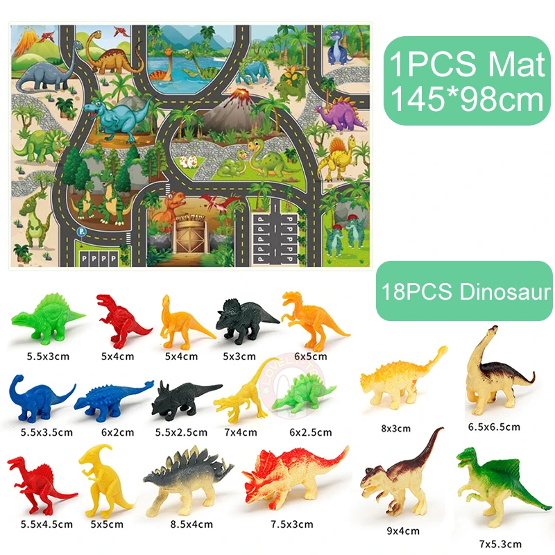 Other NEW Wild Republic 83715 Dinosaur Dino Playmat