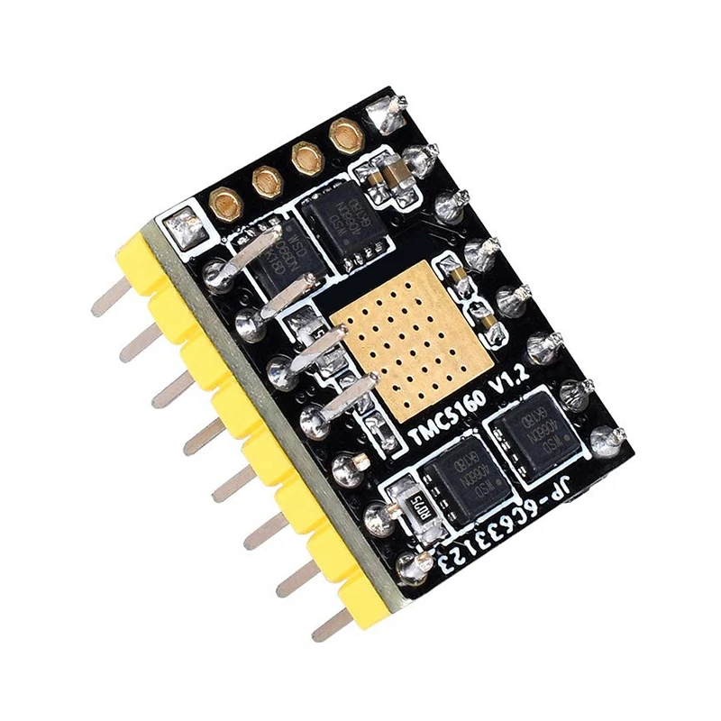 

TMC5160 V1.2 Stepper Motor StepStick Mute Silent Driver Support SPI with Heatsink for 3D Printer Control Board