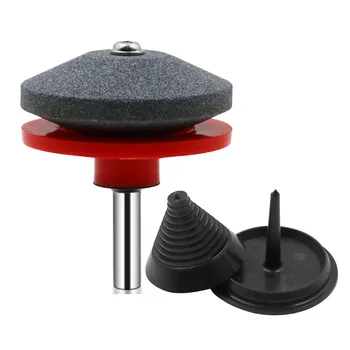 

Knife sharpening drill Lawnmower 50mm Faster Blade Sharpener Grinding Garden Tools Rotary Drill Garden Lawn Mower Parts