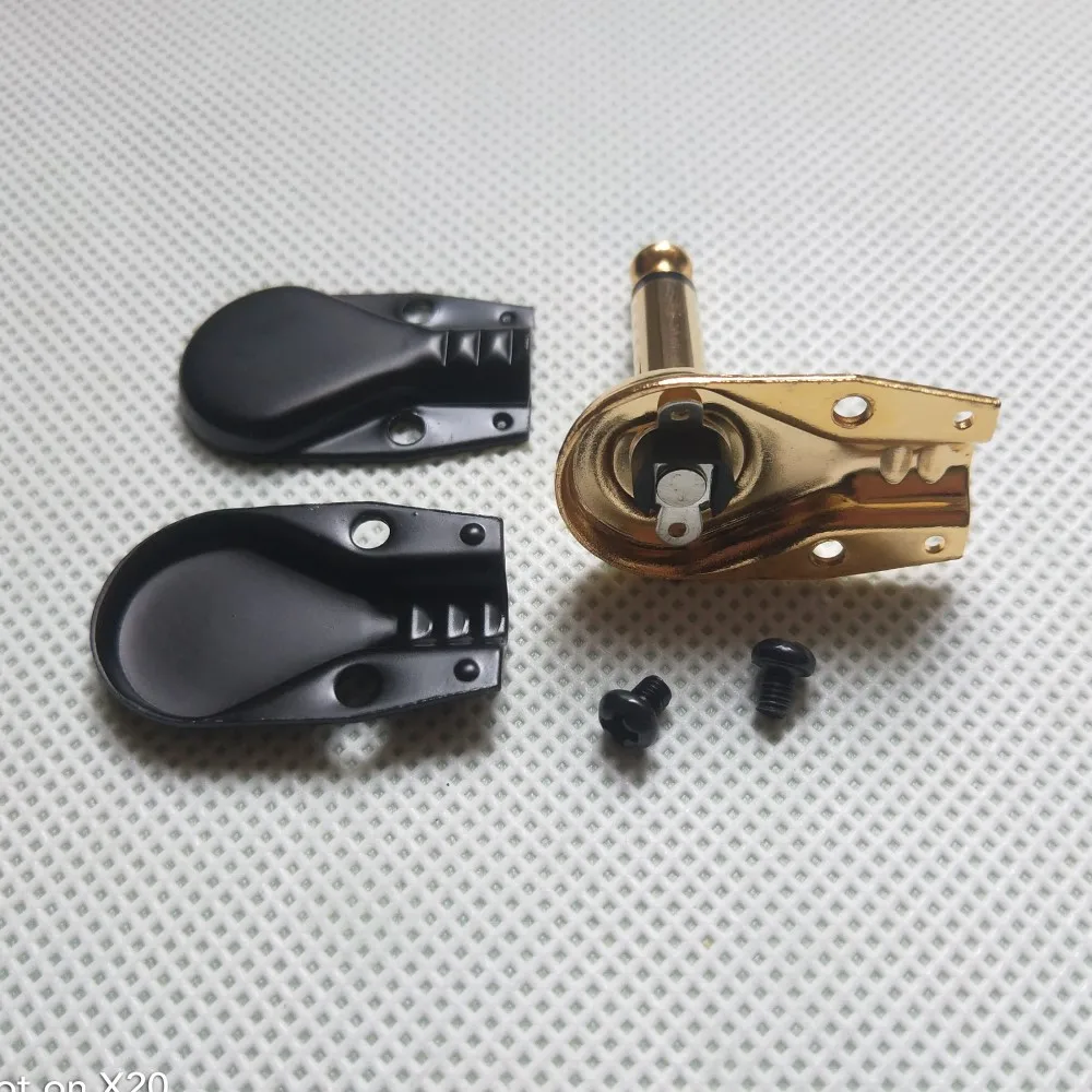 6.35mm male mono Audio plug microphone 90 Degree right angle L Type (4)